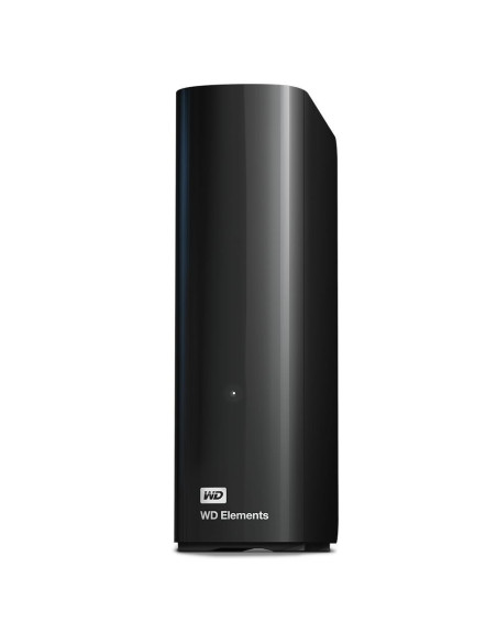 External HDD, WESTERN DIGITAL, Elements Desktop, 6TB, USB 3.0, Drives 1, Black, WDBWLG0060HBK-EESN