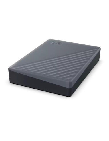 External HDD, WESTERN DIGITAL, My Passport, WDBY3J0060BGY-WESN, 6TB, USB-C, Colour Grey, WDBY3J0060BGY-WESN