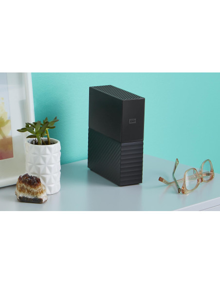 External HDD, WESTERN DIGITAL, My Book, 6TB, USB 3.0, Drives 1, Black, WDBBGB0060HBK-EESN
