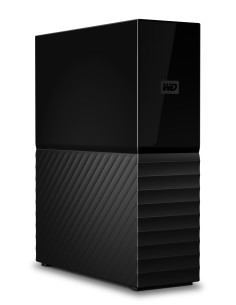 External HDD, WESTERN DIGITAL, My Book, 8TB, USB 3.0, Drives 1, Black, WDBBGB0080HBK-EESN