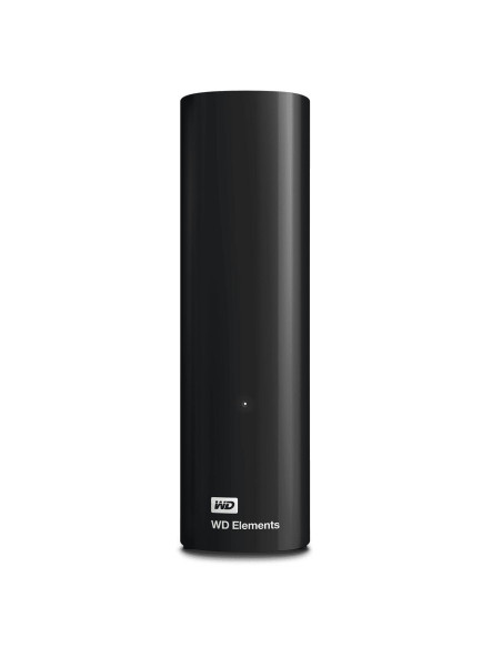 External HDD, WESTERN DIGITAL, Elements Desktop, 12TB, USB 3.0, Drives 1, Black, WDBWLG0120HBK-EESN