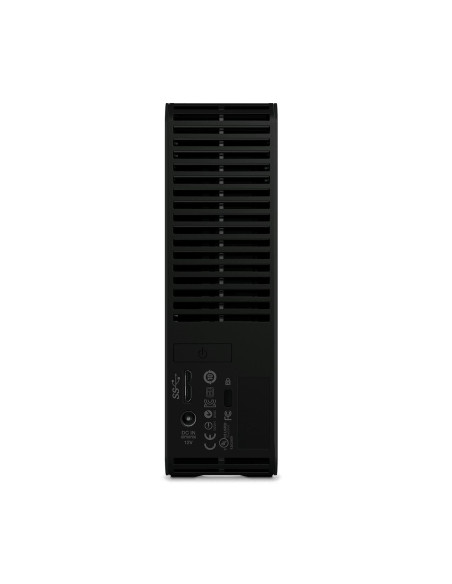 External HDD, WESTERN DIGITAL, Elements Desktop, 12TB, USB 3.0, Drives 1, Black, WDBWLG0120HBK-EESN