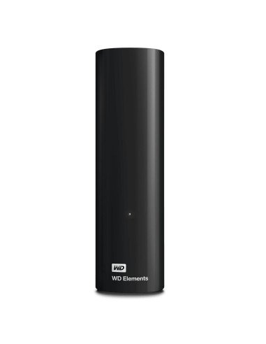 External HDD, WESTERN DIGITAL, Elements Desktop, 14TB, USB 3.0, Drives 1, Black, WDBWLG0140HBK-EESN