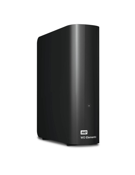 External HDD, WESTERN DIGITAL, Elements Desktop, 14TB, USB 3.0, Drives 1, Black, WDBWLG0140HBK-EESN
