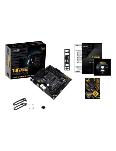 Mainboard, ASUS, AMD B550, SAM4, MicroATX, 1xPCI-Express 3.0 1x, 1xPCI-Express 3.0 16x, 2xM.2, 1xPCI-Express 4.0 16x, Memory DD