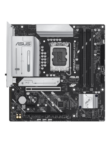 Mainboard, ASUS, Intel B860 Express, LGA1851, Micro-ATX, Memory DDR5, Memory slots 4, 1xPCI-Express 4.0 1x, 1xPCI-Express 4.0 1
