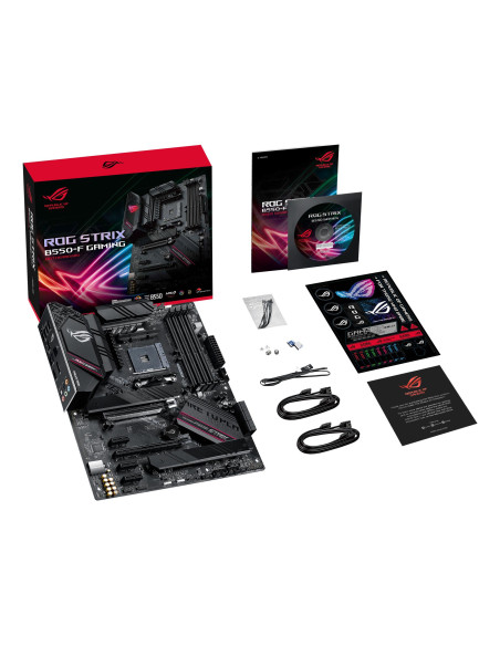 Mainboard, ASUS, AMD B550, SAM4, ATX, 3xPCI-Express 3.0 1x, 1xPCI-Express 3.0 16x, 2xM.2, 1xPCI-Express 4.0 16x, Memory DDR4, M