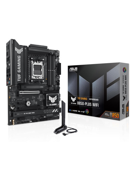 Mainboard, ASUS, AMD B850, SAM5, ATX, Memory DDR5, Memory slots 4, 2xPCI-Express 4.0 1x, 1xPCI-Express 4.0 16x, 1xPCI-Express 5