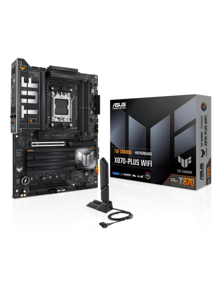 Mainboard, ASUS, AMD X870, SAM5, ATX, Memory DDR5, Memory slots 4, 2xPCI-Express 4.0 16x, 1xPCI-Express 5.0 16x, 4xM.2, 1xHDMI,