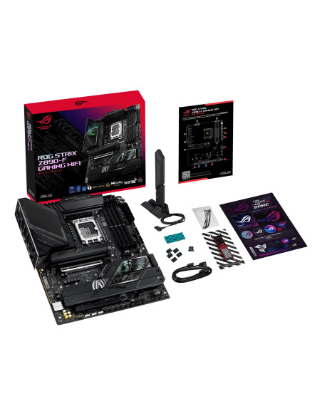 Mainboard, ASUS, Intel Z890, LGA1851, ATX, Memory DDR5, Memory slots 4, 1xPCI-Express 4.0 16x, 1xPCI-Express 5.0 16x, 5xM.2, 1x