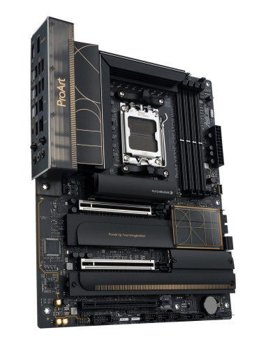 Mainboard, ASUS, AMD X870E, SAM5, ATX, Memory DDR5, Memory slots 4, 3xPCI-Express 4.0 16x, 2xPCI-Express 5.0 16x, 4xM.2, 1xHDMI