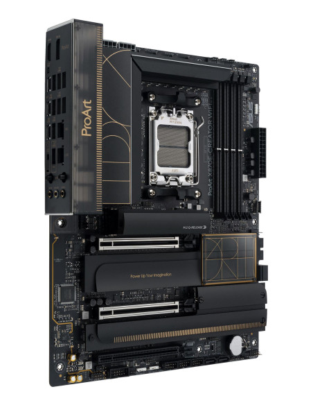 Mainboard, ASUS, AMD X870E, SAM5, ATX, Memory DDR5, Memory slots 4, 3xPCI-Express 4.0 16x, 2xPCI-Express 5.0 16x, 4xM.2, 1xHDMI