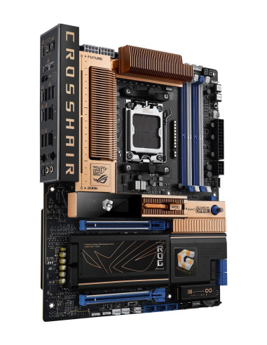 Mainboard, ASUS, AMD X870E, Socket AM5, ATX, RAM DDR5-SDRAM, 4xSlots, Wi-Fi Yes, Bluetooth Yes, 5xNumber of M.2 (M) slots, ROGC