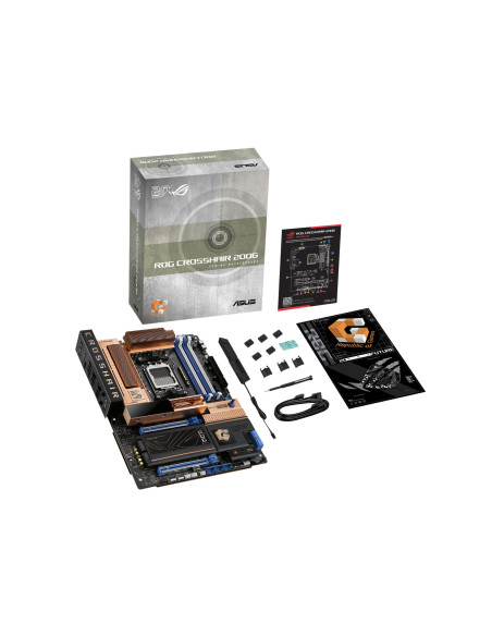 Mainboard, ASUS, AMD X870E, Socket AM5, ATX, RAM DDR5-SDRAM, 4xSlots, Wi-Fi Yes, Bluetooth Yes, 5xNumber of M.2 (M) slots, ROGC