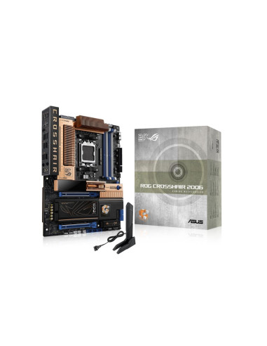 Mainboard, ASUS, AMD X870E, Socket AM5, ATX, RAM DDR5-SDRAM, 4xSlots, Wi-Fi Yes, Bluetooth Yes, 5xNumber of M.2 (M) slots, ROGC