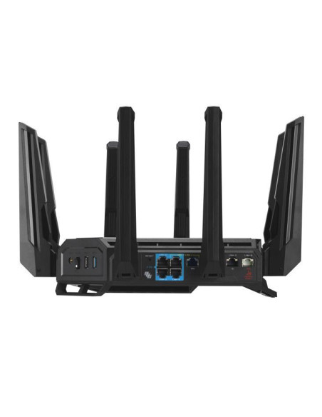 Wireless Router, ASUS, ROG Rapture GT-BE98, Wi-Fi 7 (802.11be), Data speed 11529 Mbit/s, Ethernet WAN Yes, Ethernet LAN Yes, 6x