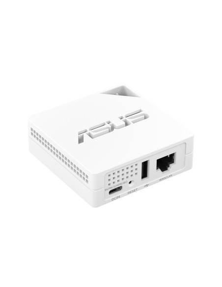 Wireless Router, ASUS, RT-AX50 Go, Wi-Fi 6 (802.11ax), Data speed 1501 Mbit/s, Ethernet WAN Yes, WAN connection type RJ-45,WISP