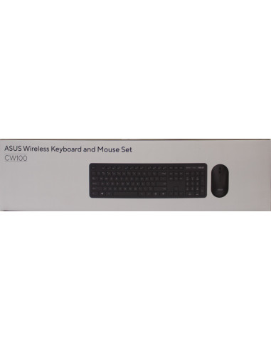 SALE OUT. ASUS CW100 KEYBOARD+MOUSE/BK/UI/104 | SALE OUT. | Asus CW100 | Keyboard and Mouse Set | Wireless | US | Black | DEMO