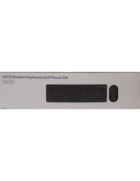 SALE OUT. ASUS CW100 KEYBOARD+MOUSE/BK/UI/104 | SALE OUT. | Asus CW100 | Keyboard and Mouse Set | Wireless | US | Black | DEMO