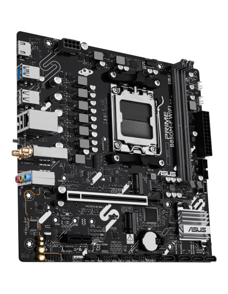 Mainboard, ASUS, AMD B850, Socket AM5, micro ATX, RAM DDR5-SDRAM, 2xSlots, Wi-Fi Yes, Bluetooth Yes, 2xNumber of M.2 (M) slots,