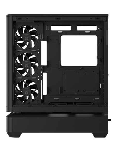 Case, ASUS, ATX/micro ATX/Mini-ITX, Black, PC, PRIME AP304 TG ARGB BLACK, 90DC0110-B19000