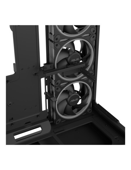Case, ASUS, ATX/micro ATX/Mini-ITX, Black, PC, PRIME AP304 TG ARGB BLACK, 90DC0110-B19000