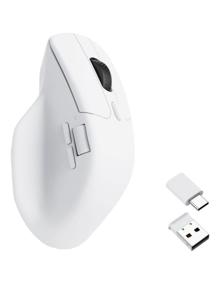 KEYCHRON M6 (1000Hz) White Wireless Mouse