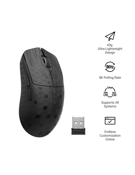 KEYCHRON G5 Black Wireless Mouse