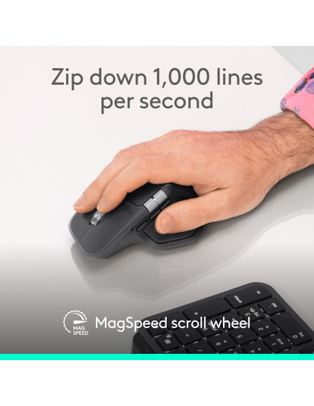 Logitech Mouse MX Master 4 for Business Wireless Graphite