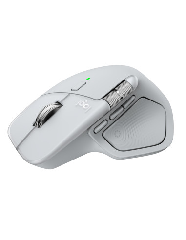 Logitech MX Master 4 for MAC Wireless Mouse RF Wireless + Bluetooth, 8000 DPI, White Silver