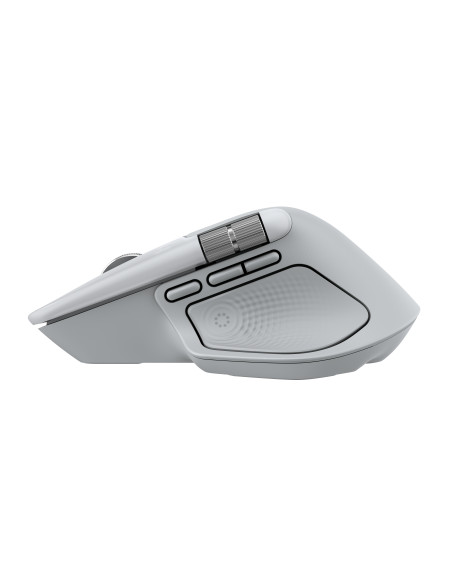 Logitech MX Master 4 for MAC Wireless Mouse RF Wireless + Bluetooth, 8000 DPI, White Silver