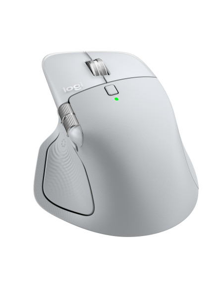 Logitech MX Master 4 for MAC Wireless Mouse RF Wireless + Bluetooth, 8000 DPI, White Silver