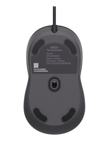 Logitech Mouse Signature M520 L for Business