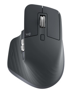 Logitech MX Master 3S Wireless Mouse RF Wireless + Bluetooth, 8000 DPI, Graphite