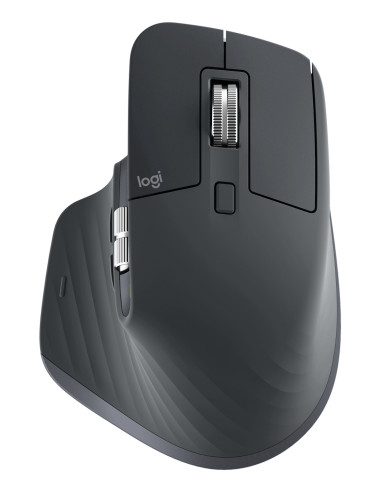 Logitech MX Master 3S Wireless Mouse RF Wireless + Bluetooth, 8000 DPI, Graphite