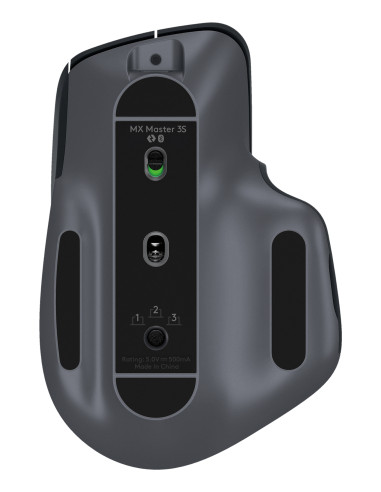 Logitech MX Master 3S Wireless Mouse RF Wireless + Bluetooth, 8000 DPI, Graphite