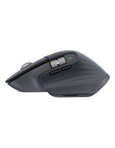 Logitech MX Master 3S Wireless Mouse RF Wireless + Bluetooth, 8000 DPI, Graphite