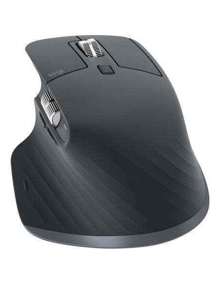Logitech MX Master 3S Wireless Mouse RF Wireless + Bluetooth, 8000 DPI, Graphite