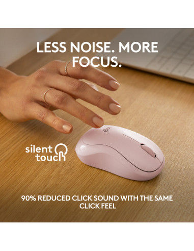 Logitech Mouse 910-007121 / ZM240P Pink