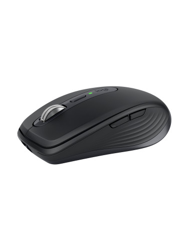 Logitech MX Anywhere 3S Mouse - RF Wireless + Bluetooth, Laser, 8000 DPI, Graphite