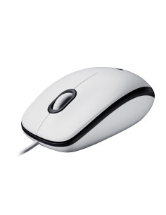 Logitech Mouse M100 (910-006764), White