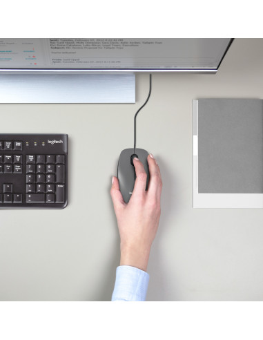 Logitech M100 black USB