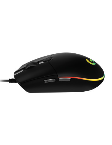 Logitech G102 LIGHTSYNC Gaming Mouse, Black