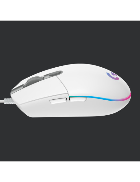 Logitech G203 Lightsync Gaming Mouse USB white (910-005797)