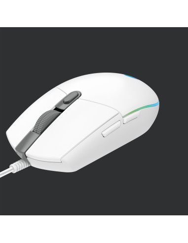 Logitech G203 Lightsync Gaming Mouse USB white (910-005797)