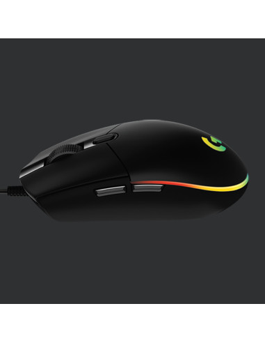 Logitech G203 Lightsync Gaming Mouse USB black (910-005796)