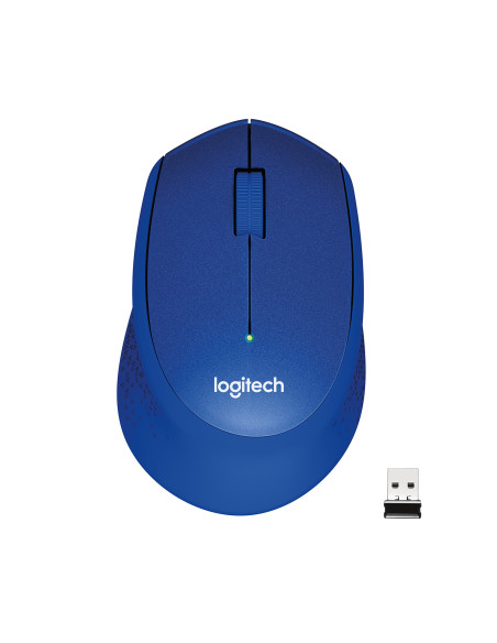 LOGITECH M330 Silent Plus Blue - 2.4GHZ - EMEA