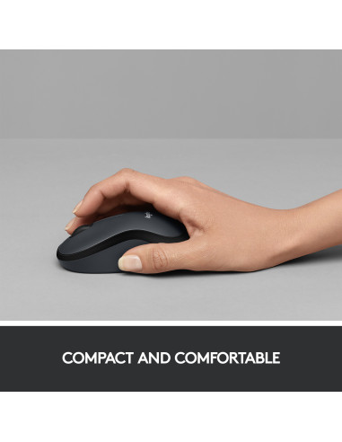 LOGITECH M220 Silent Black - 2.4GHZ - EMEA