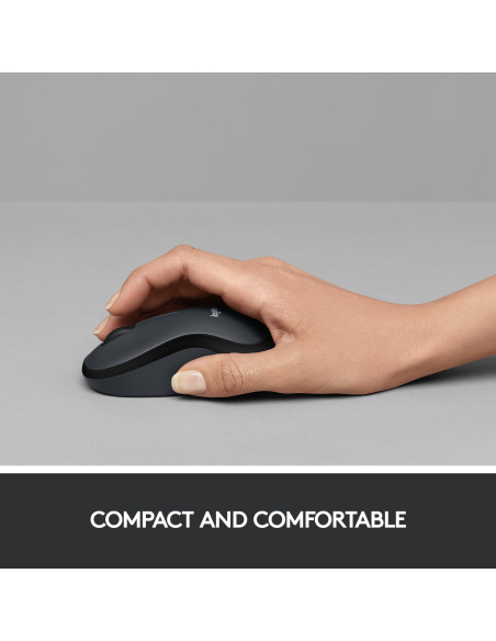 LOGITECH M220 Silent Black - 2.4GHZ - EMEA