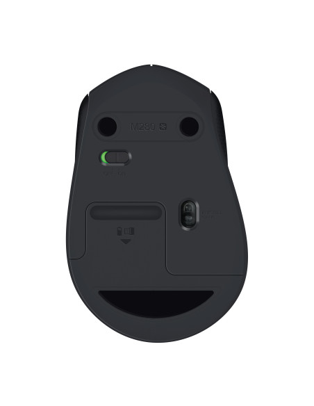LOGITECH Wireless Mouse M280 - BLACK - 2.4GHZ - EWR2
